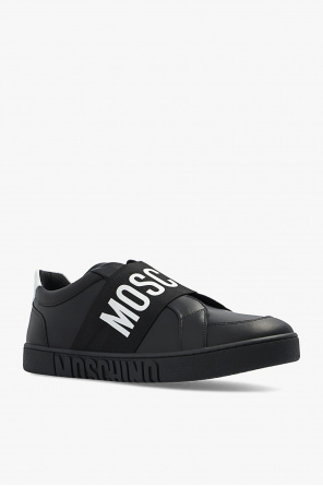 Moschino Sneakers with logo | Men's Shoes | Check out a video 